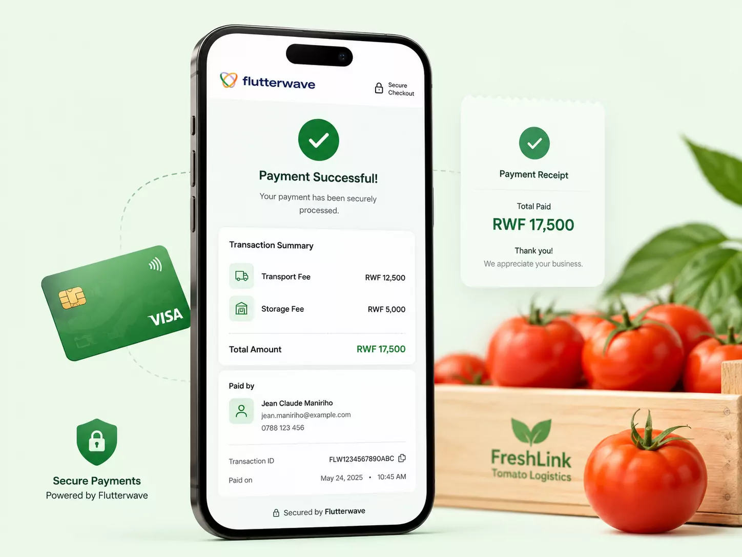 Flutterwave payment settlement